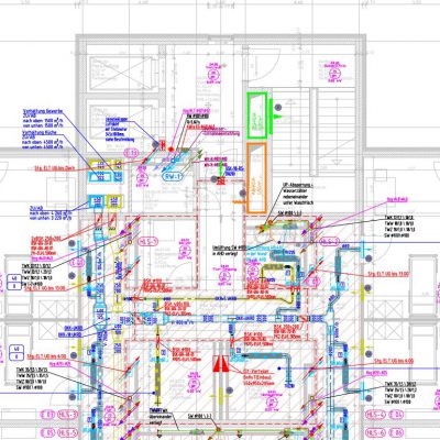 Projekt instalacji sanitarnych w domu opieku Seniorenpflegeheim