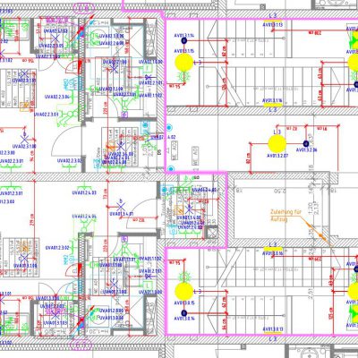 Projekt instalacji elektrycznej w budynku wielorodzinnym