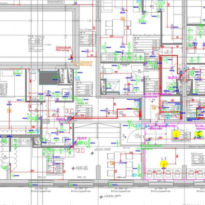 Projekt instalacji elektrycznych w budynku wielorodzinnym na terenie Berlina